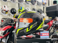 FULLFACE LS2 FF800 XANH ĐEN