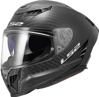 MŨ FULLFACE LS2 FF807 ĐEN CARBON ĐUÔI GIÓ