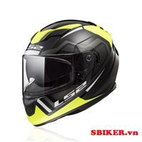 FULLFACE LS2 FF320 XANH ĐEN