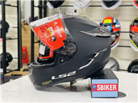 MŨ LS2 FF327 ĐEN NHÁM