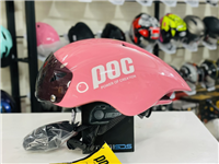 NÓN POC 01 HỒNG BÓNG