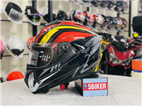 NÓN YOHE 981 ĐỎ VÀNG XÁM