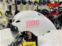 NÓN POC 01 TRẮNG HỒNG