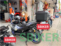 THÙNG SAU XE NVX V3 VUÔNG GIVI CHÍNH HÃNG