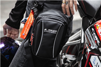 TÚI ĐEO ĐÙI LS2 Grain Black 6L